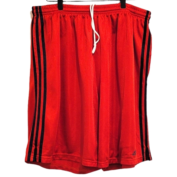 Kaileigh Jewelry - 2/$18 Adidas Men's Athletic Performance Basketball Sports Shorts Orange Navy 3XL